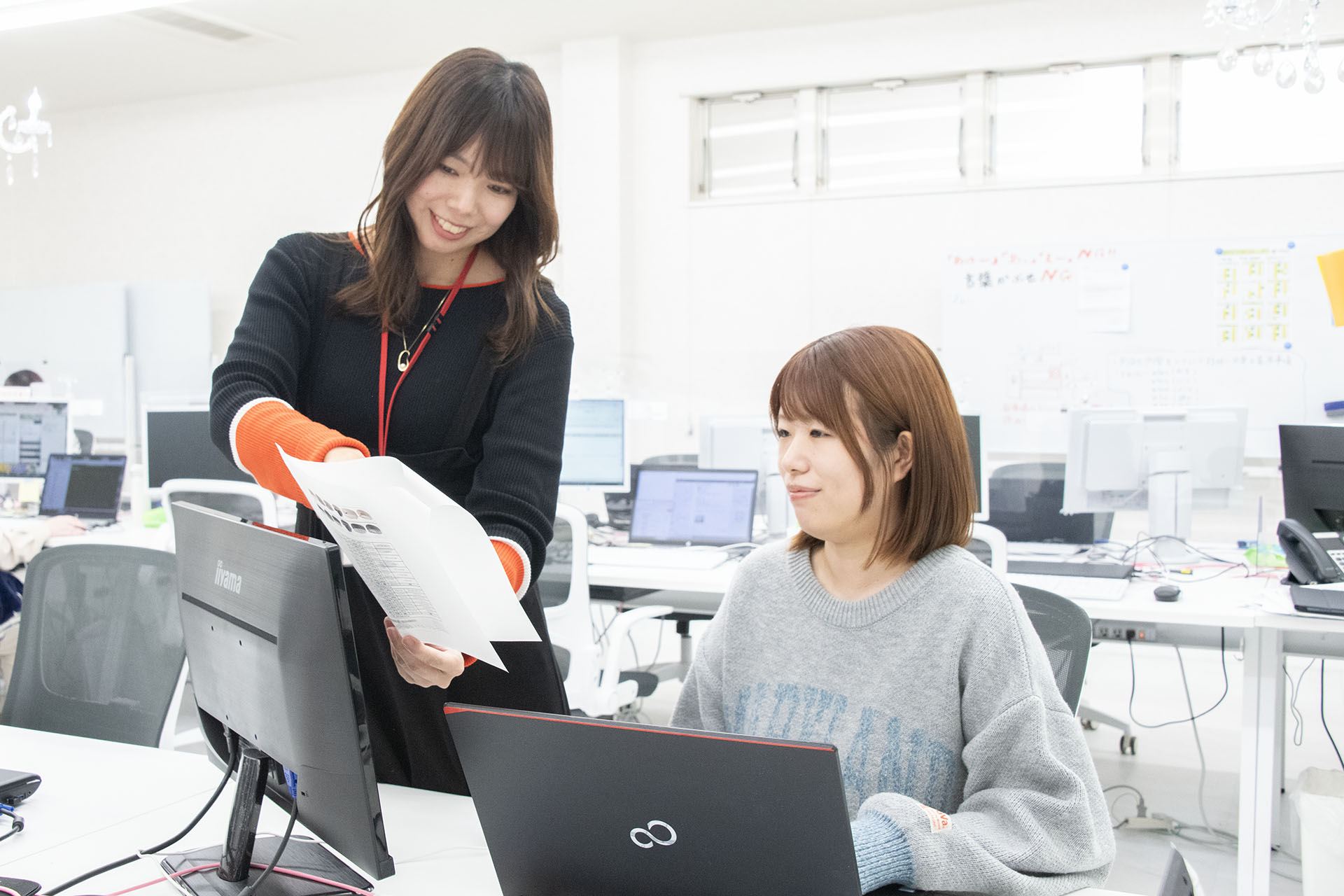 アウトバウンド営業支援の対応風景